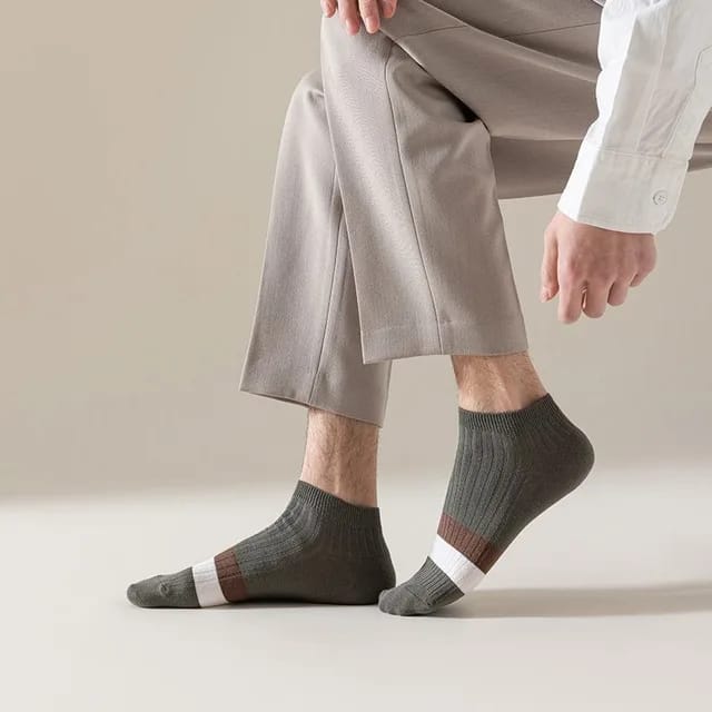 Spring Summer polyester men's socks